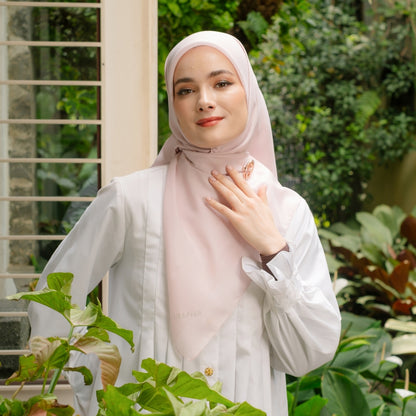 Shafira - Safiyya Plain Scarf | Hijab | Jilbab Segiempat polos