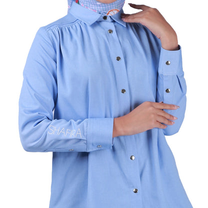 Shafira - Myria  Blouse | Tunik kemeja Atasan Muslim Wanita