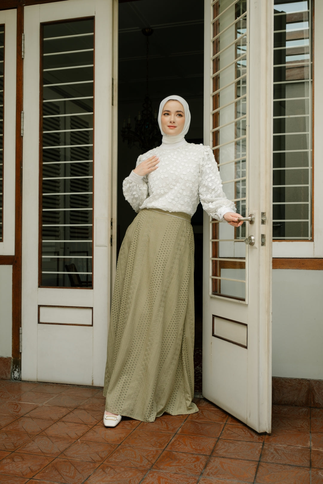 Shafira | Amoura Skirt Rok Wanita | Bawahan Muslim