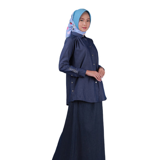 Shafira - Myria  Blouse | Tunik kemeja Atasan Muslim Wanita