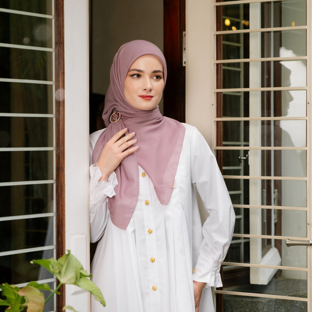 Shafira - Safiyya Plain Scarf | Hijab | Jilbab Segiempat polos