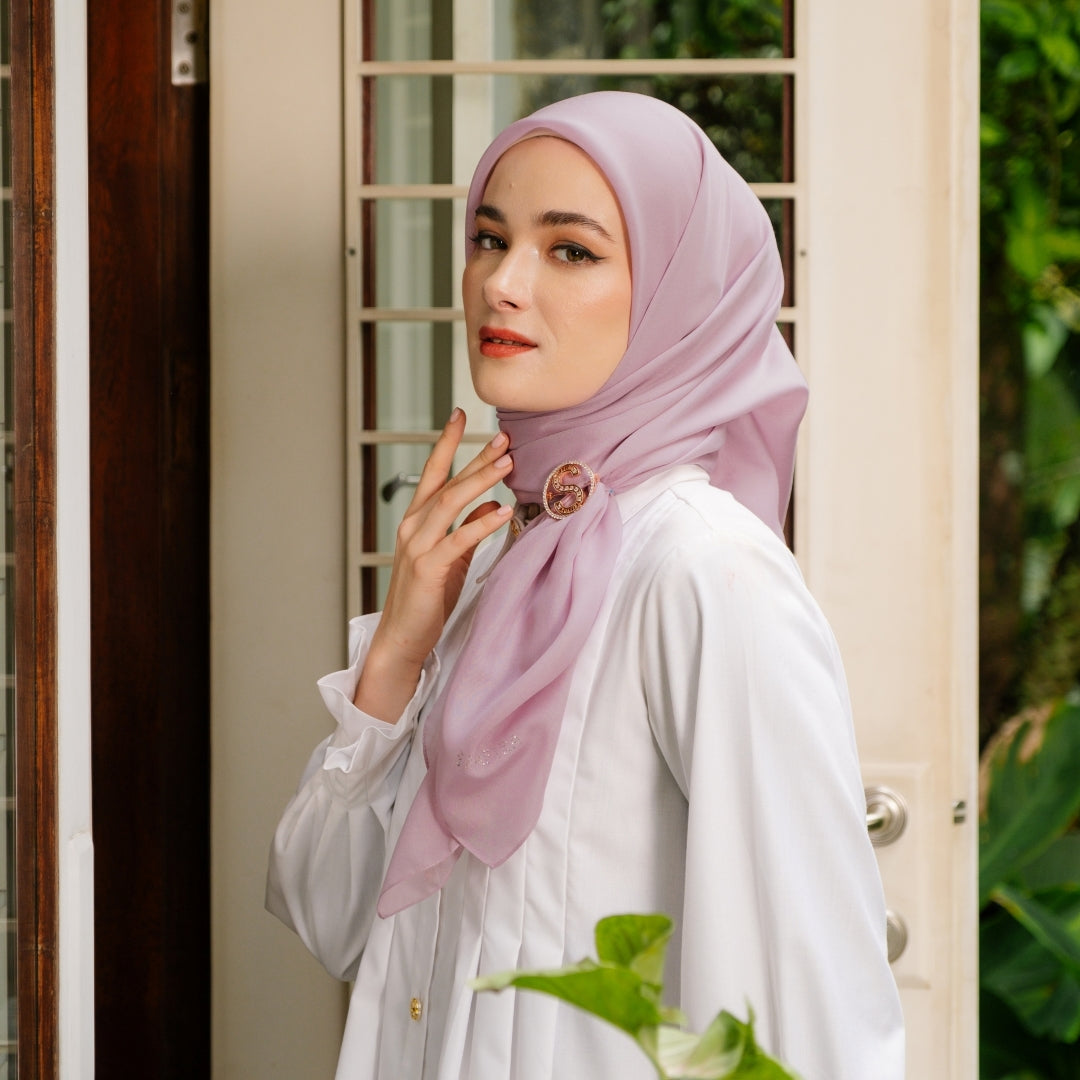 Shafira - Safiyya Plain Scarf | Hijab | Jilbab Segiempat polos