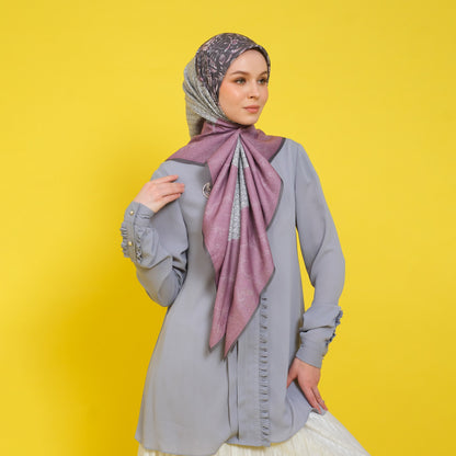 Rachida Printed Scarf | Hijab Segi Empat Motif