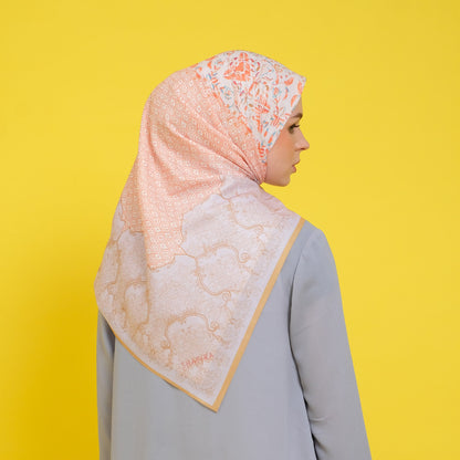 Rachida Printed Scarf | Hijab Segi Empat Motif