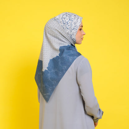 Rachida Printed Scarf | Hijab Segi Empat Motif