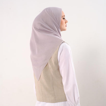 Shafira Marcella Plain Scarf | Hijab | Kerudung | Jilbab Segiempat