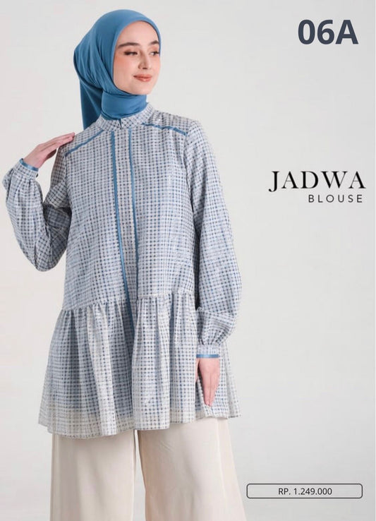 Jadwa Blouse | Tunik Blouse Atasan Wanita