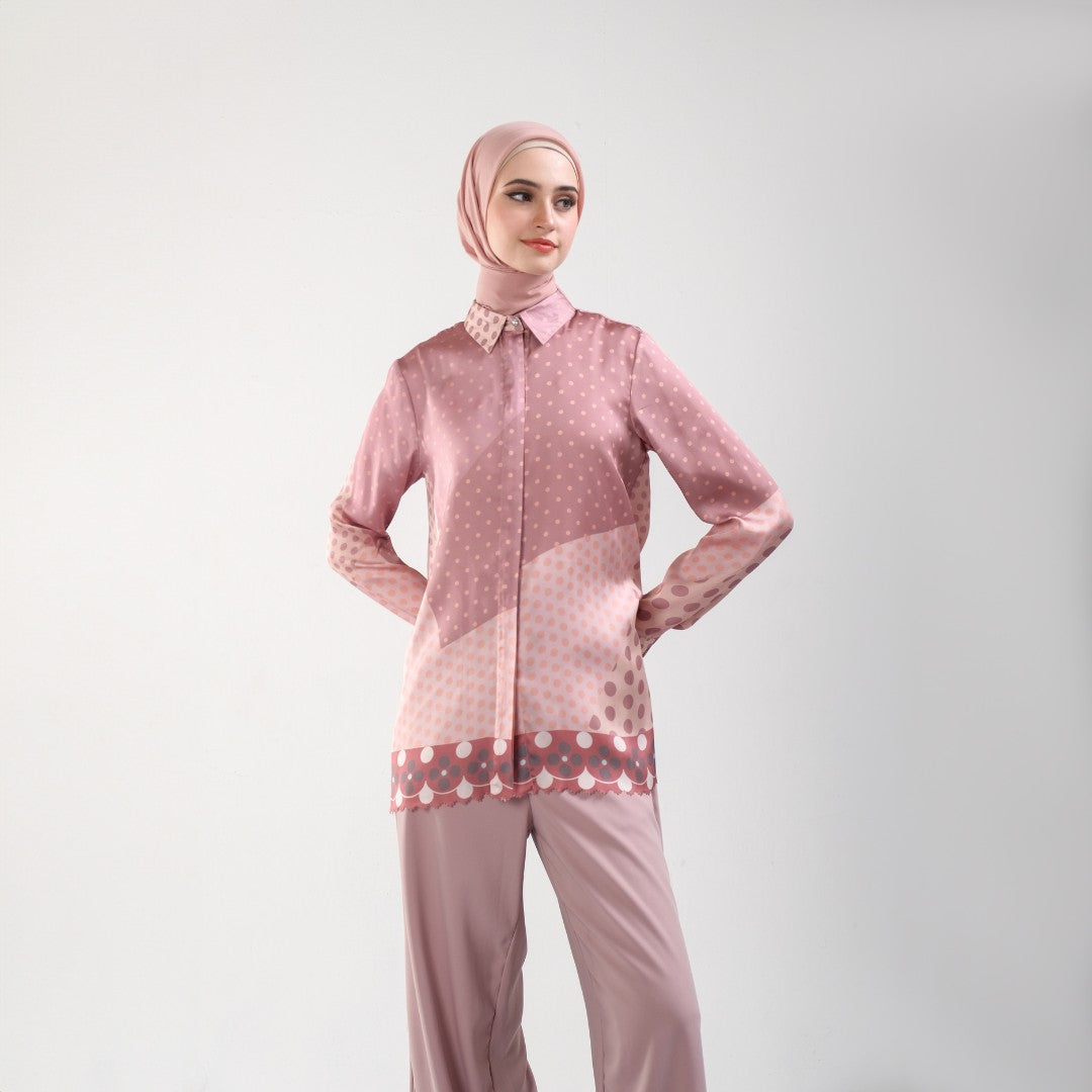 Enola Gracelyn Blouse | Tunik Blouse Atasan Wanita | PRE-ORDER