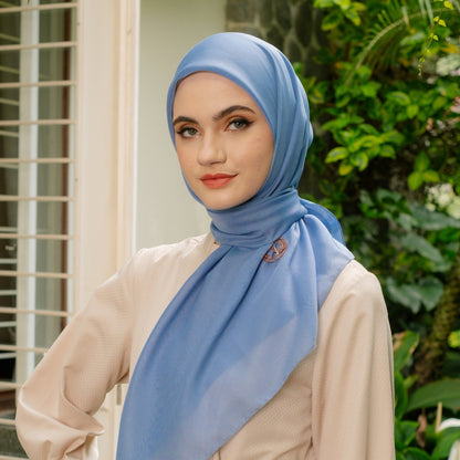 Shafira - Safiyya Plain Scarf | Hijab | Jilbab Segiempat polos