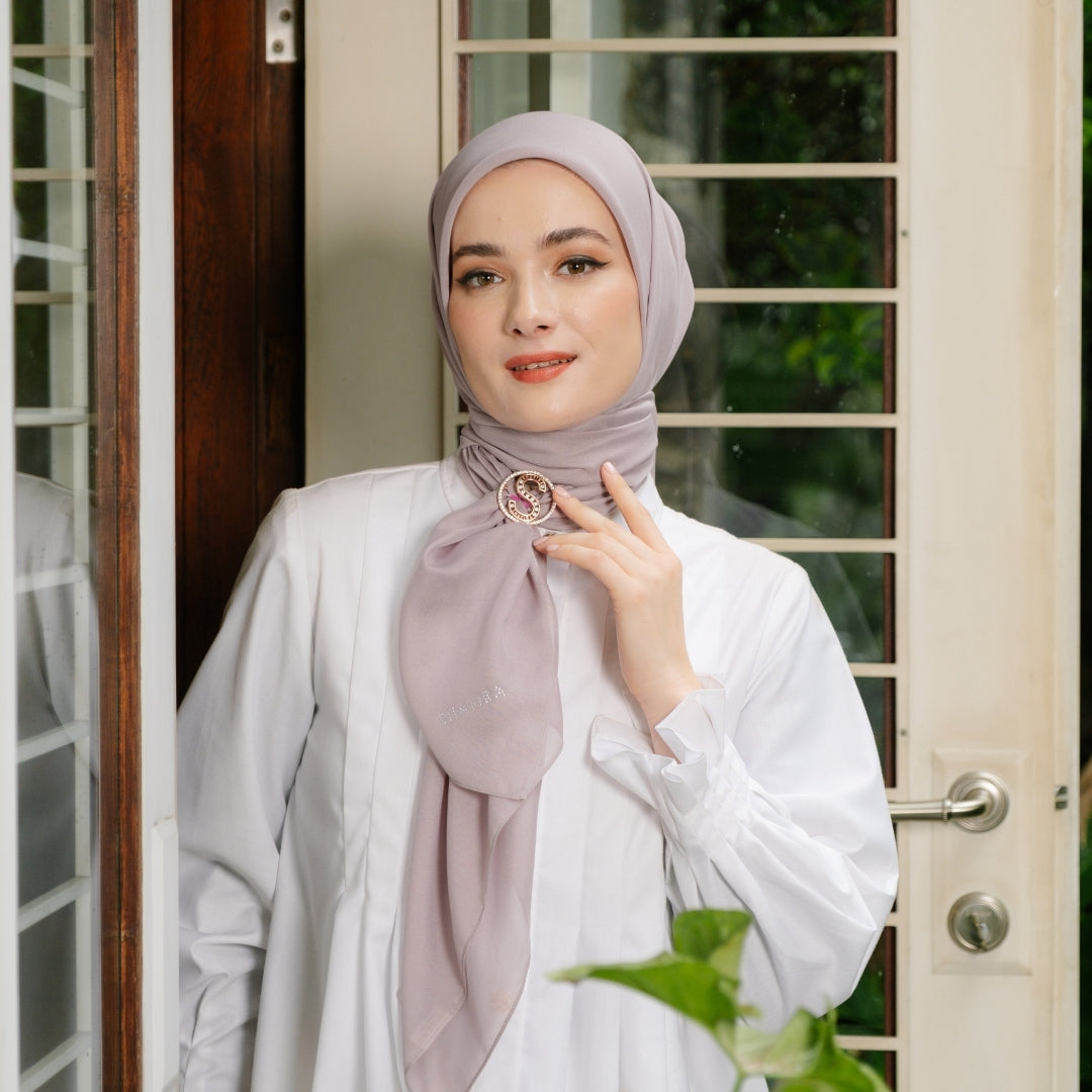 Shafira - Safiyya Plain Scarf | Hijab | Jilbab Segiempat polos