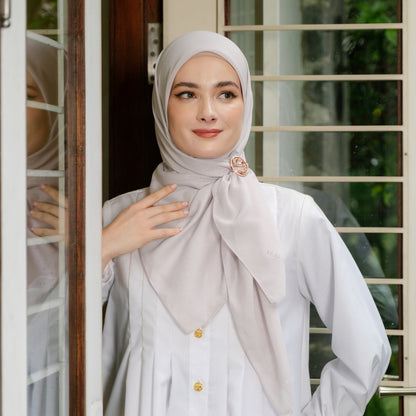 Shafira - Safiyya Plain Scarf | Hijab | Jilbab Segiempat polos