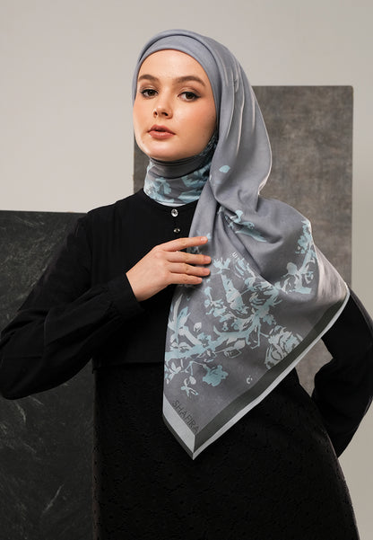 Shafira | Catalina Scarf Printed | Hijab Kerudung Segi Empat Motif