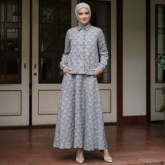 Shafira Brenda One Set | Setelan Atasasan Rok Wanita