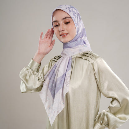 Shafira Eloise Scarf Printed | Hijab Kerudung Segi Empat Motif