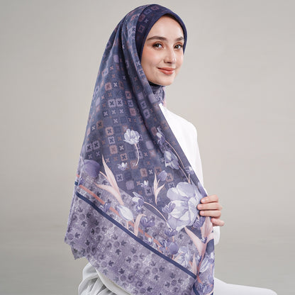 Shafira Jemima  Printed Scarf | Hijab Kerudung Segi Empat Motif