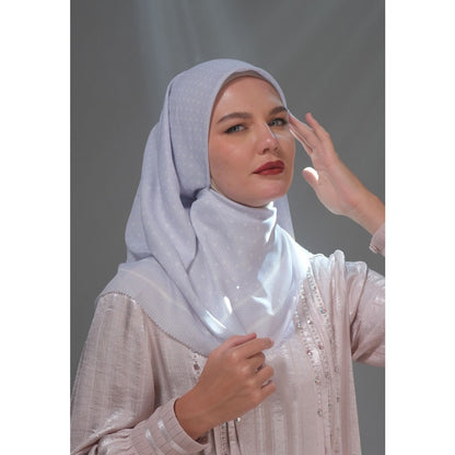 Shafira Corvina Printed Scarf | Hijab Kerudung Segi Empat Motif