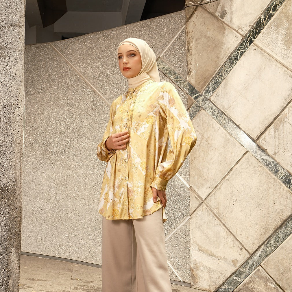 Shafira Mariana Blouse | Tunik Atasan Muslim Wanita