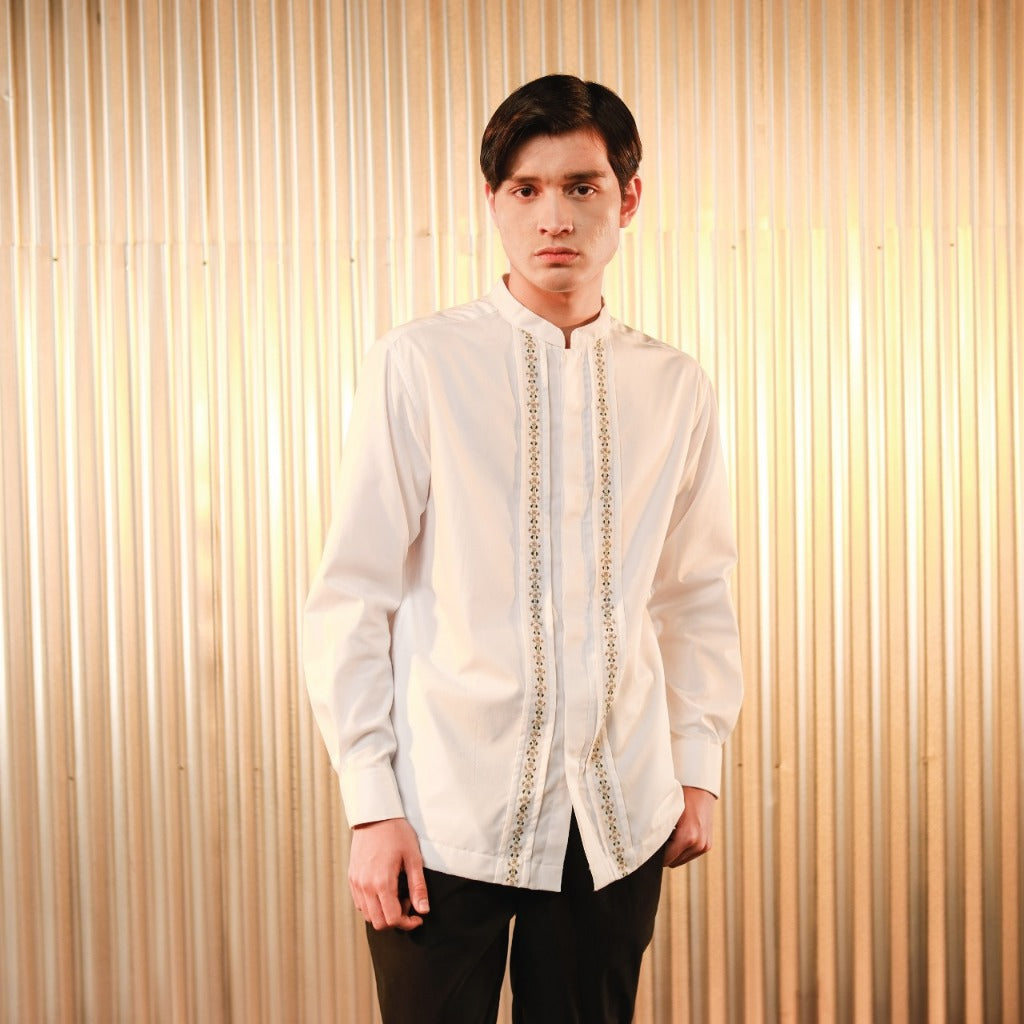 Shafira Qazi Menswear Broken White | Koko Atasan Pria