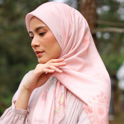 Shafira Ghadira Scarf Printed | Hijab Kerudung Segi Empat Motif