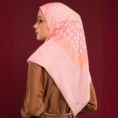 Shafira Meredith Scarf Printed | Hijab Kerudung Segi Empat Motif