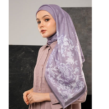 Shafira | Catalina Scarf Printed | Hijab Kerudung Segi Empat Motif