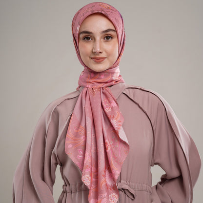 Shafira Eloise Scarf Printed | Hijab Kerudung Segi Empat Motif