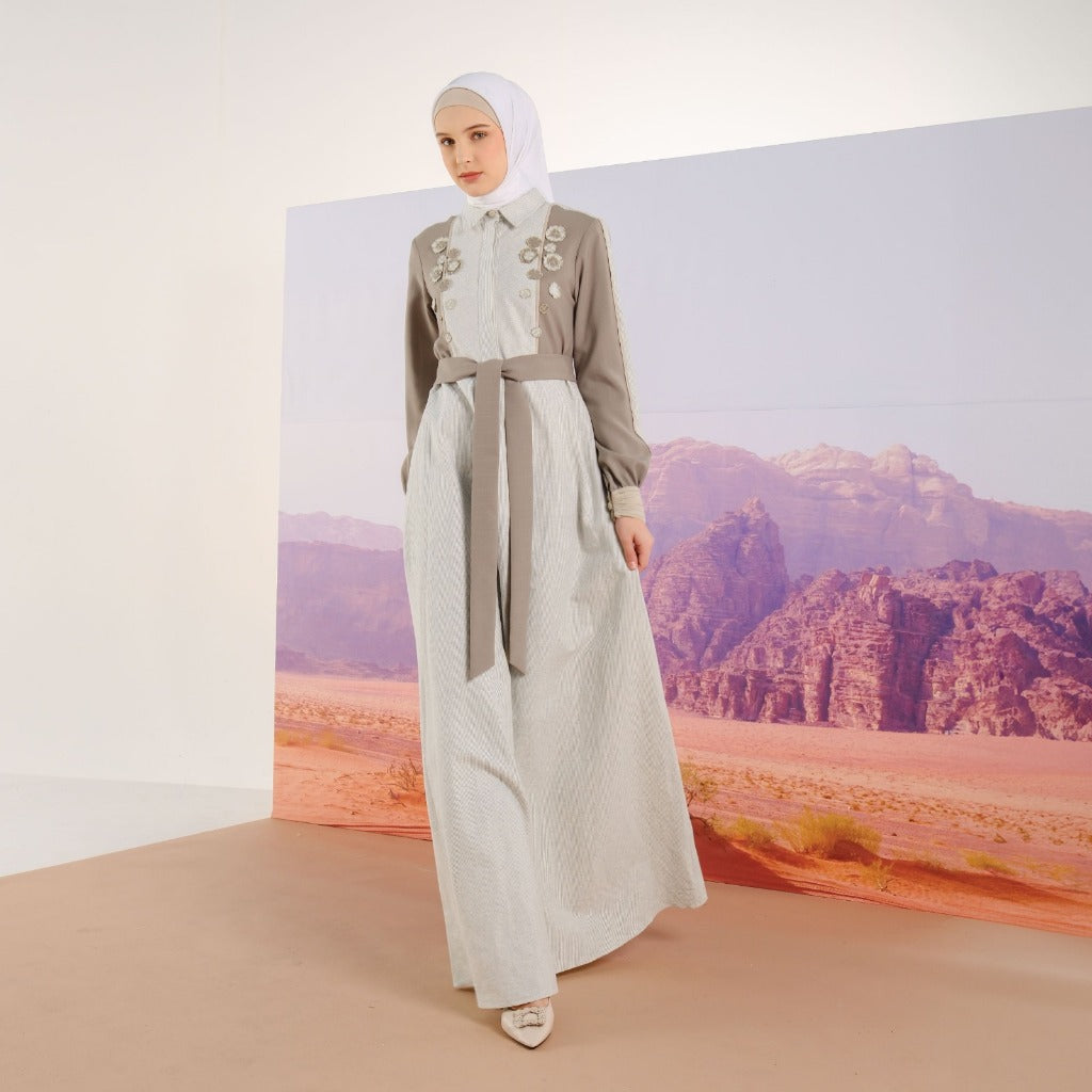 Shafira Adeola Dress | Gamis Muslim Panjang