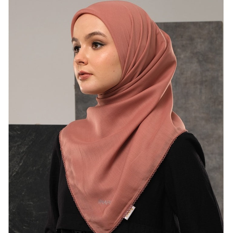 Shafira Delisha Plain Scarf | Hijab | Jilbab Segiempat Ultravoal