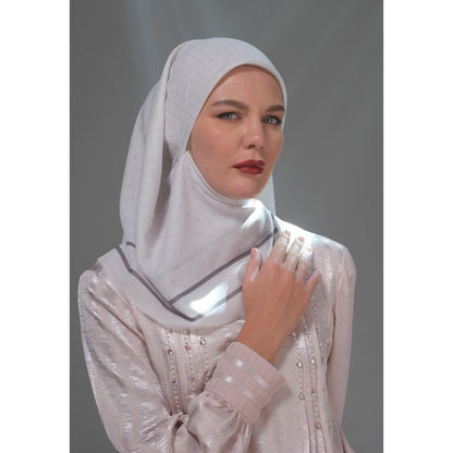 Shafira Corvina Printed Scarf | Hijab Kerudung Segi Empat Motif