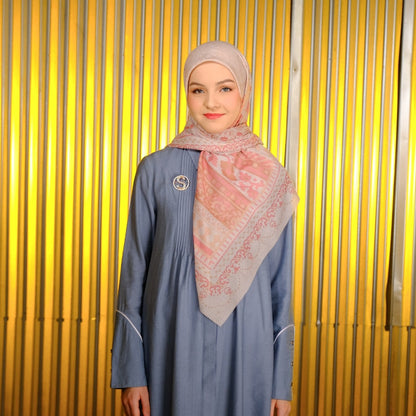 Shafira - Merchi Printed Scarf | Hijab Segi Empat Motif