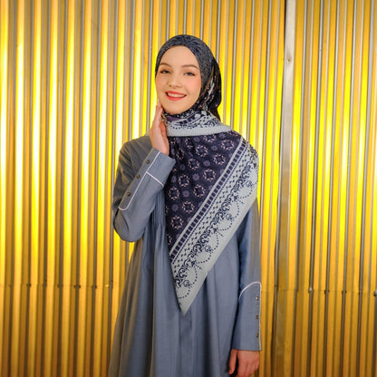 Shafira - Merchi Printed Scarf | Hijab Segi Empat Motif