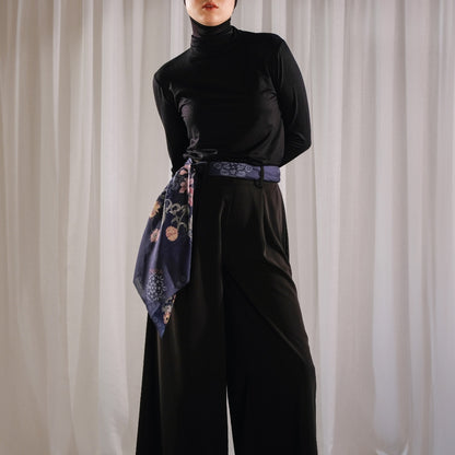 Shafira Villie Inner Blouse Black | Atasan Wanita