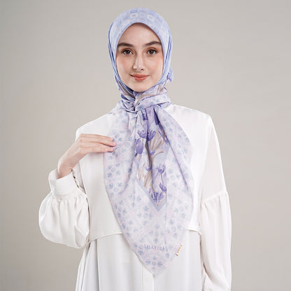 Shafira Jemima  Printed Scarf | Hijab Kerudung Segi Empat Motif