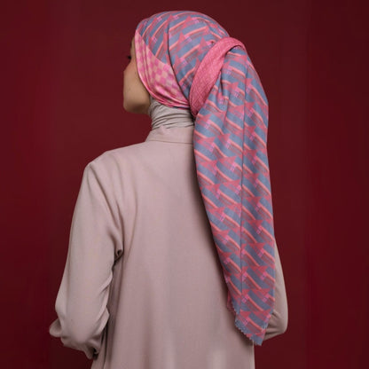 Shafira Meredith Scarf Printed | Hijab Kerudung Segi Empat Motif