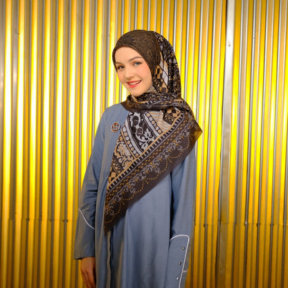 Shafira - Merchi Printed Scarf | Hijab Segi Empat Motif