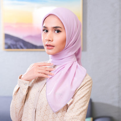 Shafira Thalia Plain Scarf | Hijab | Kerudung Jilbab Segiempat