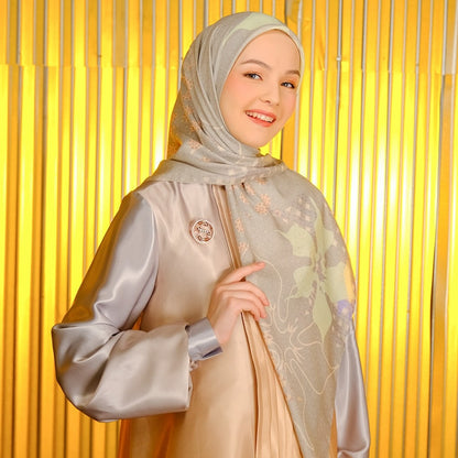 Shafira Alinea Printed Scarf | Hijab Segi Empat Motif