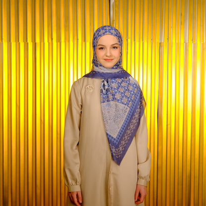 Shafira Lenara Scarf Printed | Hijab Kerudung Segi Empat Motif