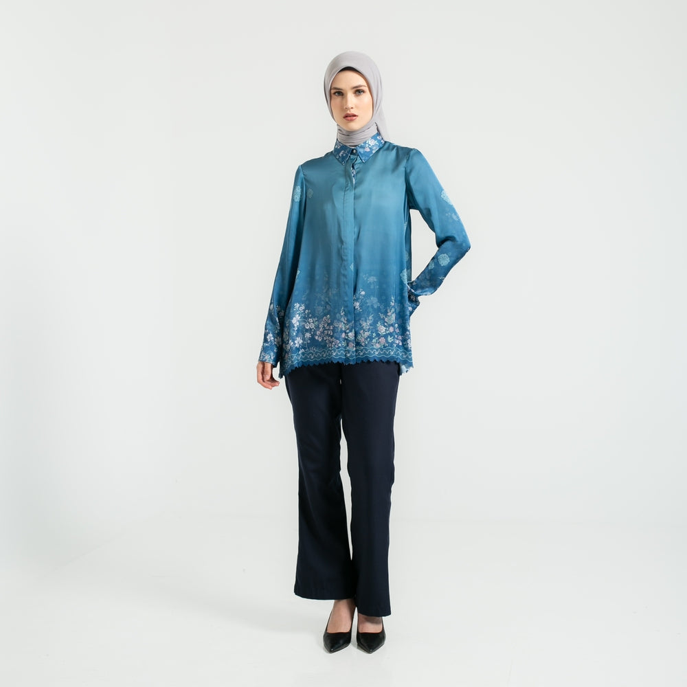 Enola Emberly Blouse | Tunik Blouse Atasan Wanita | PRE-ORDER