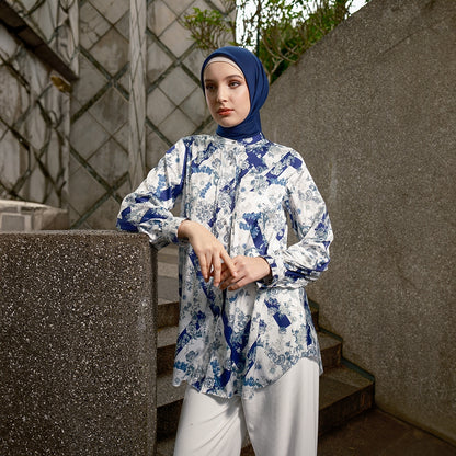 Shafira Mariana Blouse | Tunik Atasan Muslim Wanita