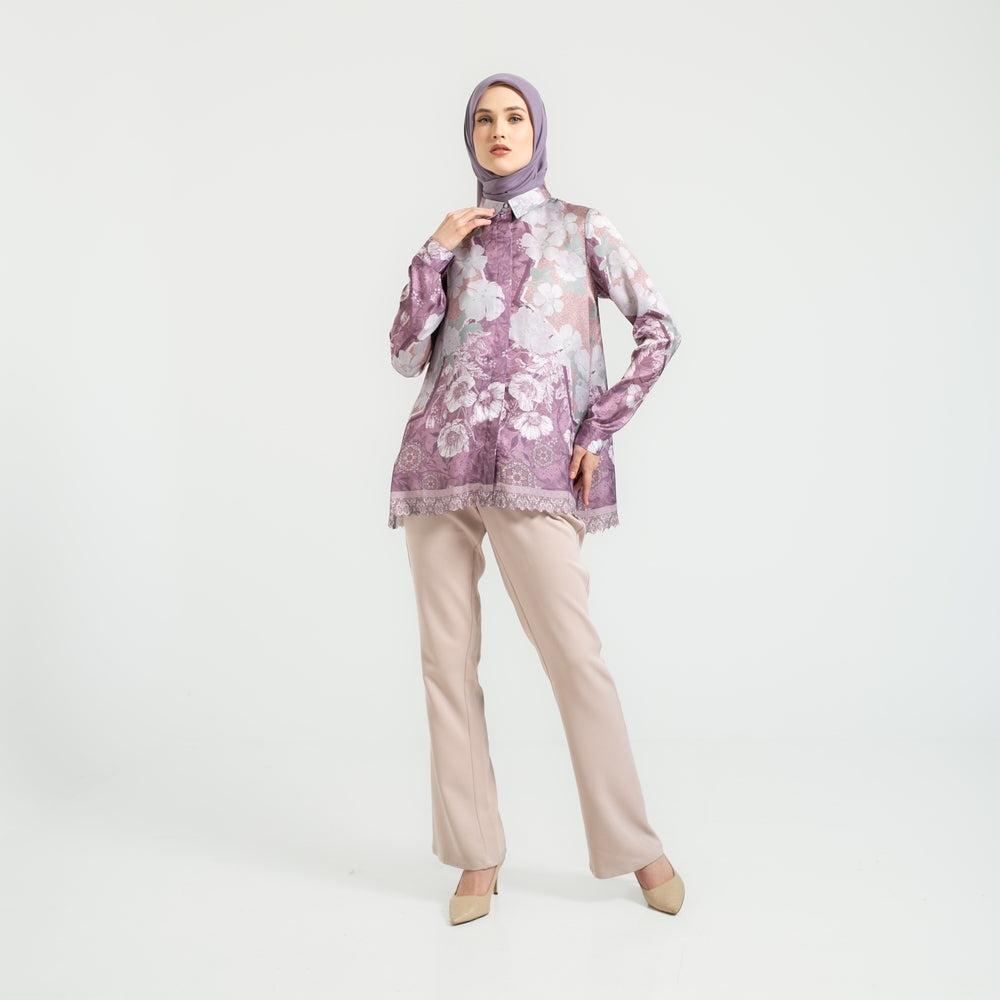 Enola Azura Blouse | Tunik Blouse Atasan Wanita | PRE-ORDER