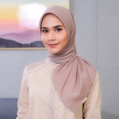 Shafira Thalia Plain Scarf | Hijab | Kerudung Jilbab Segiempat