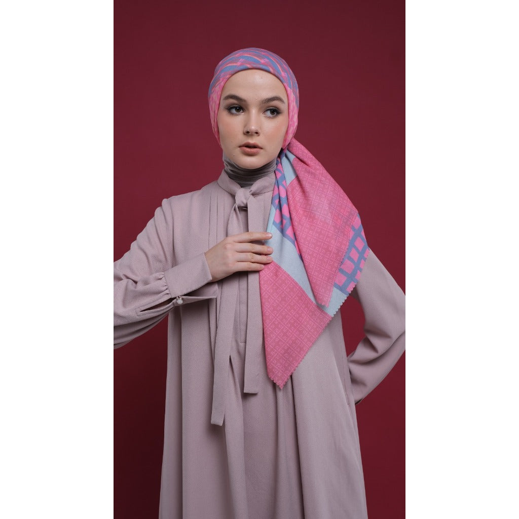 Shafira Meredith Scarf Printed | Hijab Kerudung Segi Empat Motif