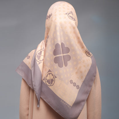 Shafira Bethany Printed Scarf | Hijab Segi Empat Motif