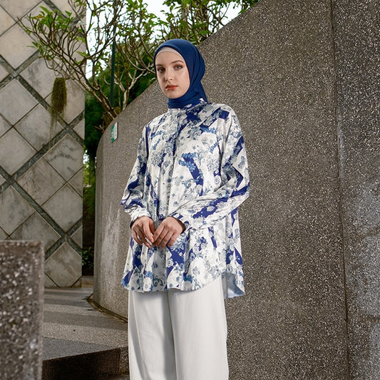 Shafira Mariana Blouse | Tunik Atasan Muslim Wanita