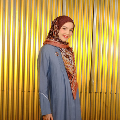 Shafira - Merchi Printed Scarf | Hijab Segi Empat Motif